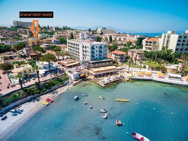 Grand Nett Hotel Кушадасы Экстерьер фото